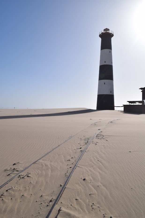 Pelican Point Lodge lighthouse