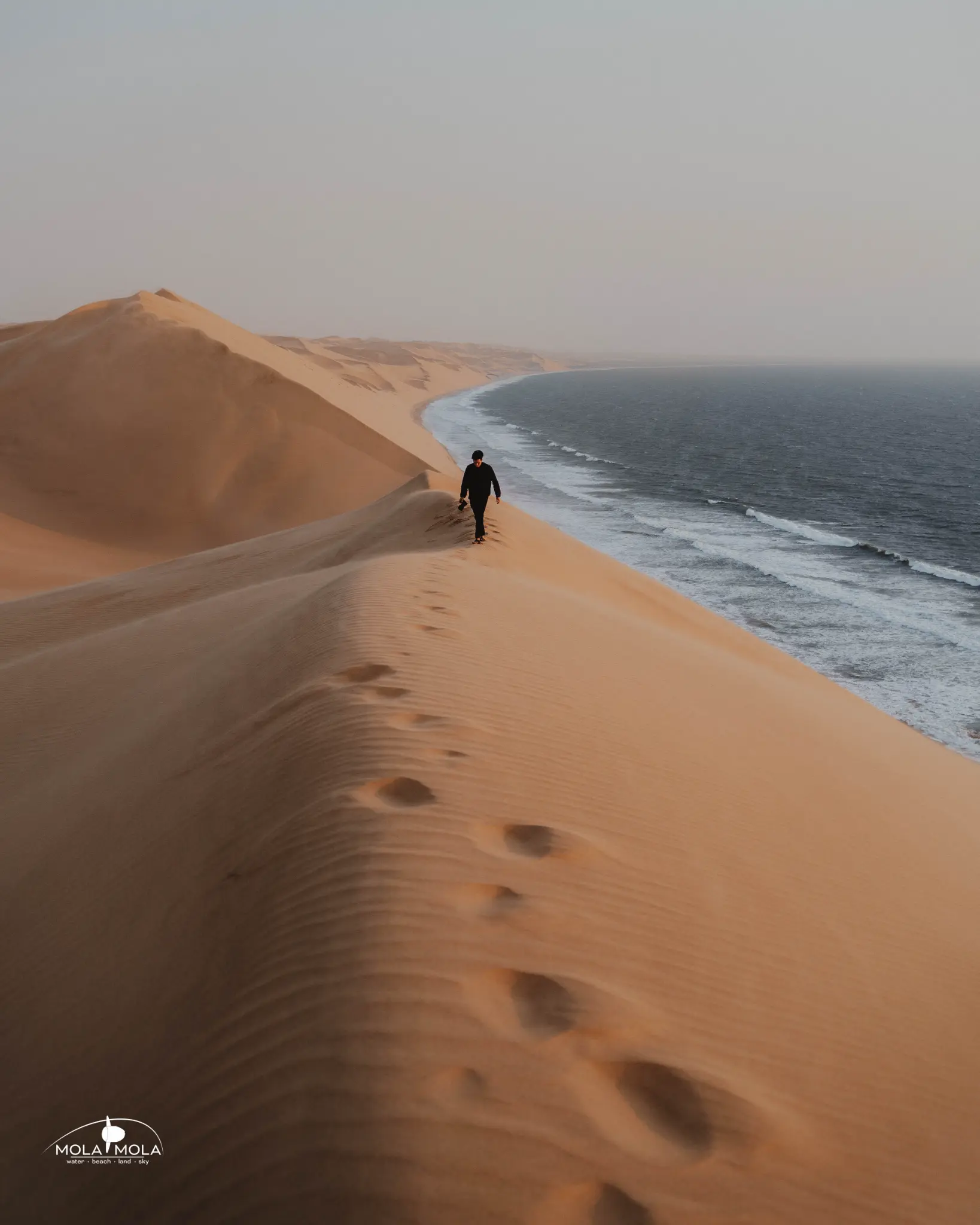 Dramatic dune landscape at Sandwich Harbour